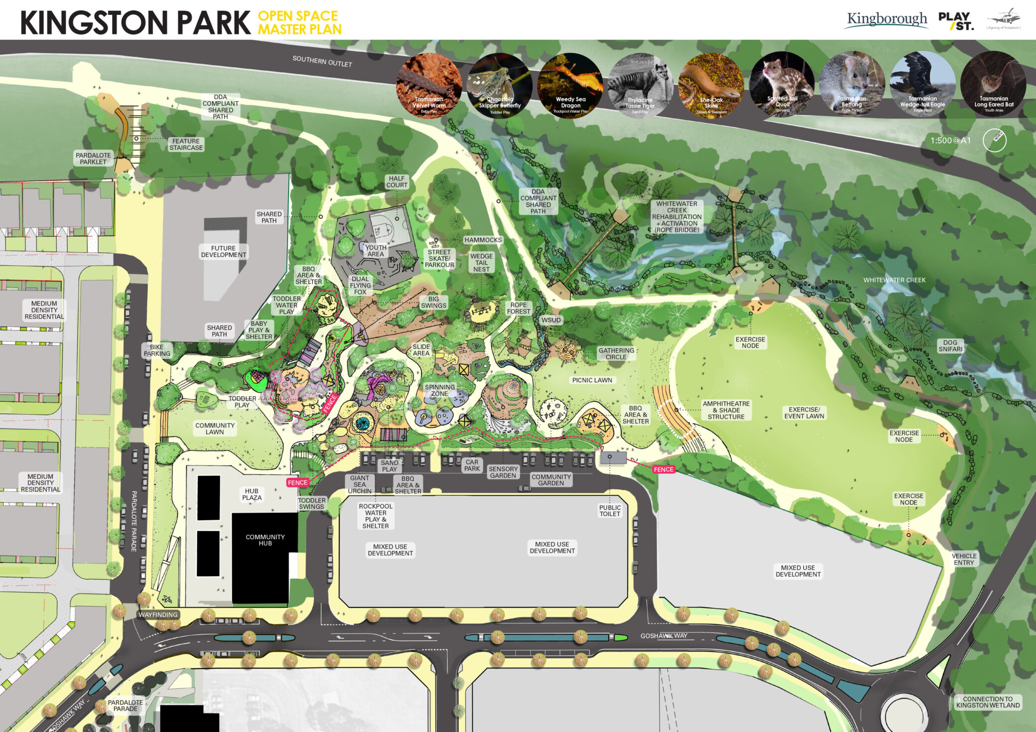 Kingston Park Open Space Master Plan.